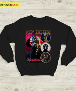 MF Doom Vintage Sweatshirt MF Doom Shirt Rap Music Shirt
