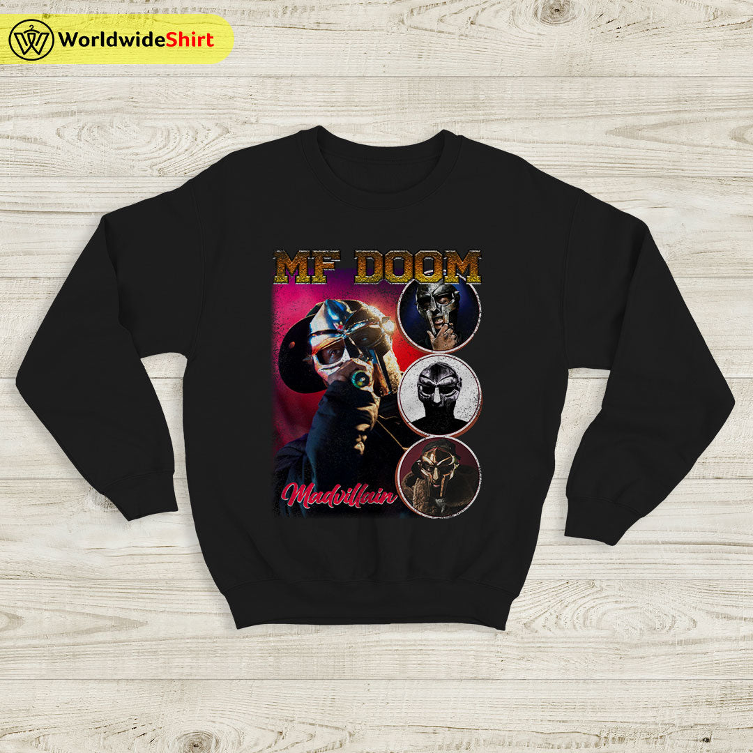 MF Doom Vintage Sweatshirt MF Doom Shirt Rap Music Shirt MF Doom Vintage Sweatshirt MF Doom Shirt Rap Music Shirt