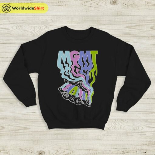 MGMT Congratulations Tour Sweatshirt MGMT Shirt Music Shirt