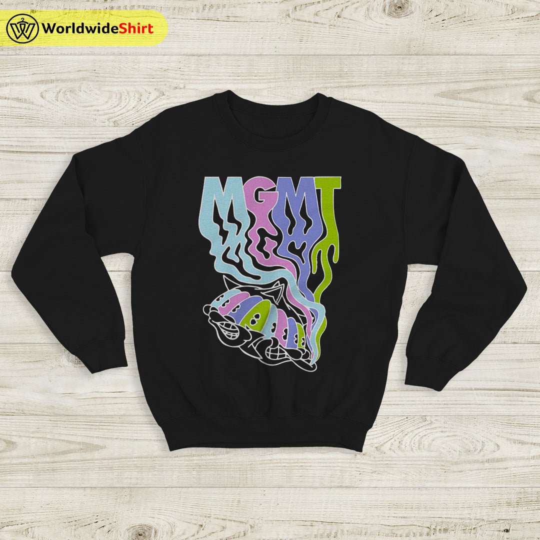 MGMT Congratulations Tour Sweatshirt MGMT Shirt Music Shirt MGMT Congratulations Tour Sweatshirt MGMT Shirt Music Shirt