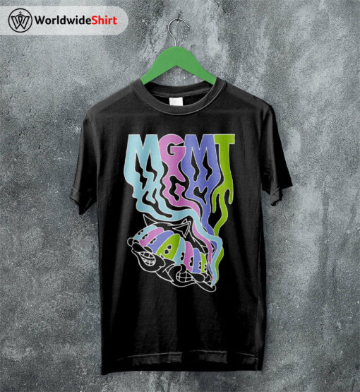 MGMT Congratulations Tour T Shirt MGMT Shirt Music Shirt