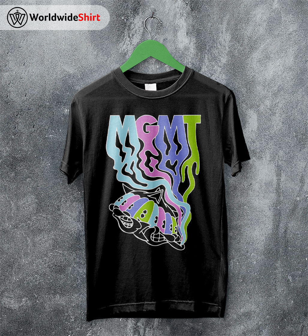MGMT Congratulations Tour T Shirt MGMT Shirt Music Shirt MGMT Congratulations Tour T Shirt MGMT Shirt Music Shirt