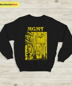 MGMT Little Dark Age Tour Sweatshirt MGMT Shirt Music Shirt