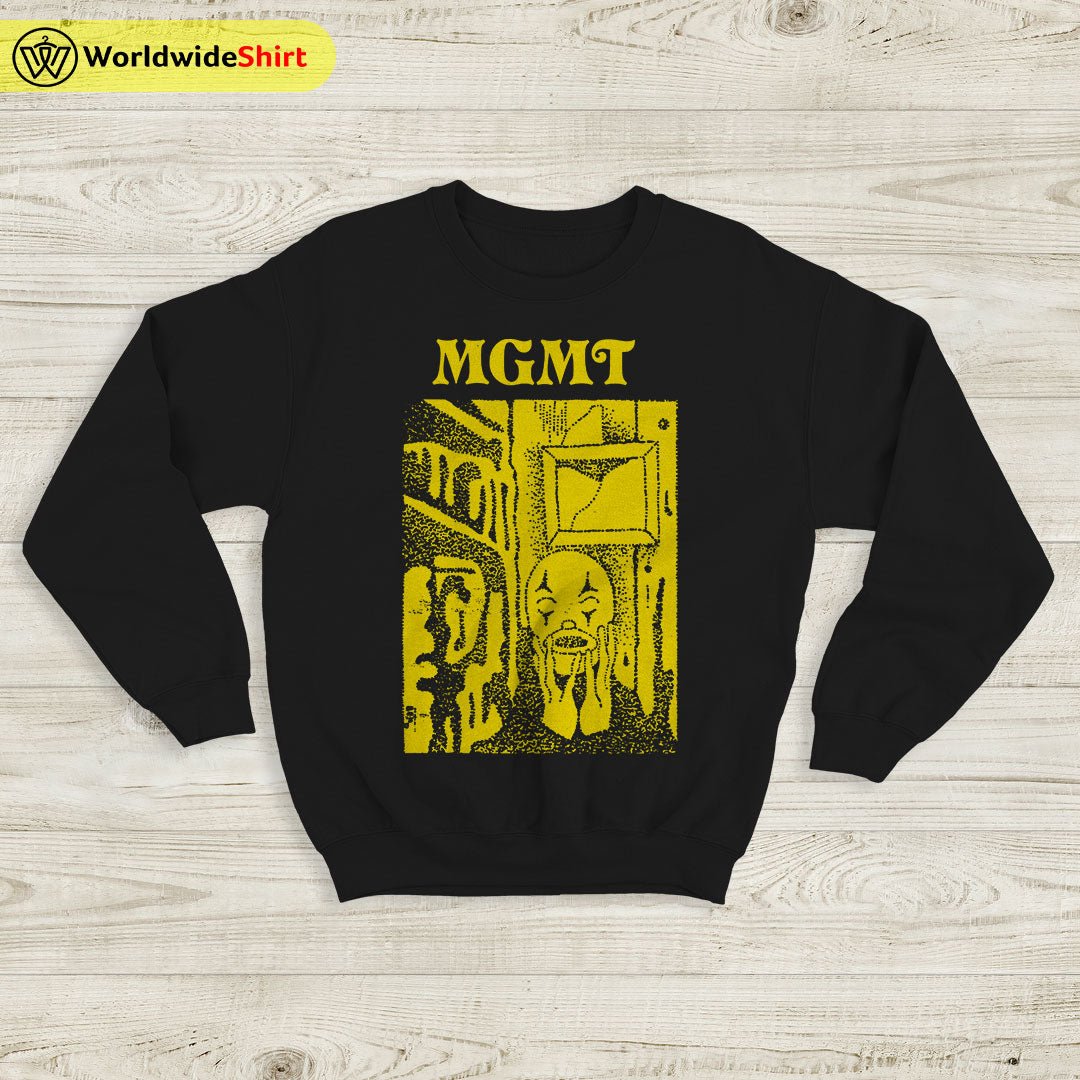MGMT Little Dark Age Tour Sweatshirt MGMT Shirt Music Shirt MGMT Little Dark Age Tour Sweatshirt MGMT Shirt Music Shirt