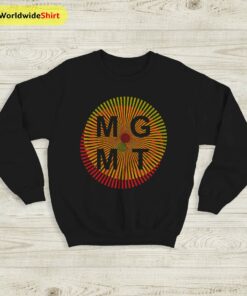 MGMT Vintage 90’S Tour Sweatshirt MGMT Shirt Music Shirt