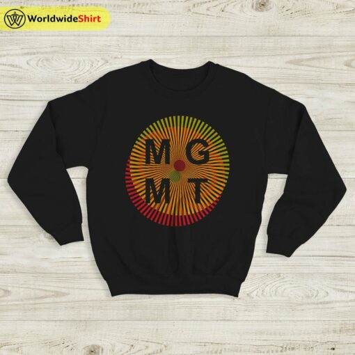 MGMT Vintage 90’S Tour Sweatshirt MGMT Shirt Music Shirt
