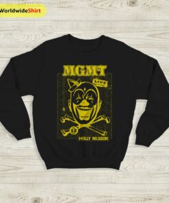 MGMT x Molly Nilsson Concert Sweatshirt MGMT Shirt Music Shirt