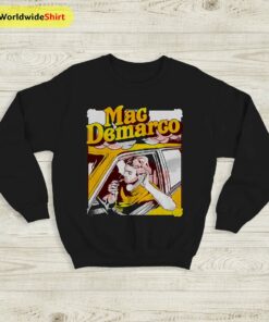 Mac DeMarco Graphic Poster Sweatshirt Mac DeMarco Shirt Music Shirt