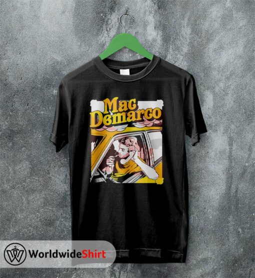Mac DeMarco Graphic Poster T shirt Mac DeMarco Shirt Music Shirt