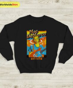 Mac DeMarco Tour Poster Sweatshirt Mac DeMarco Shirt Music Shirt