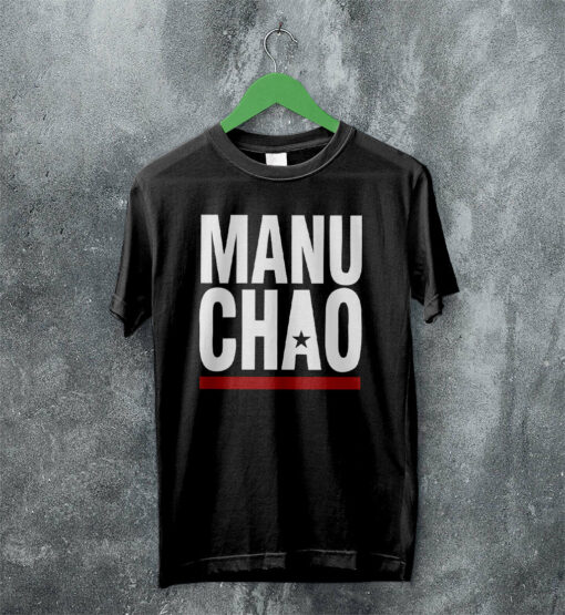 Manu Chao Logo T Shirt Manu Chao Shirt Bella Canvas
