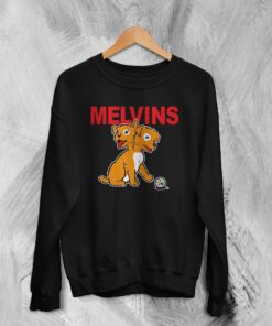 Melvins Houdini Sweatshirt Two Headed Dog Sweater Sludge Metal Merch