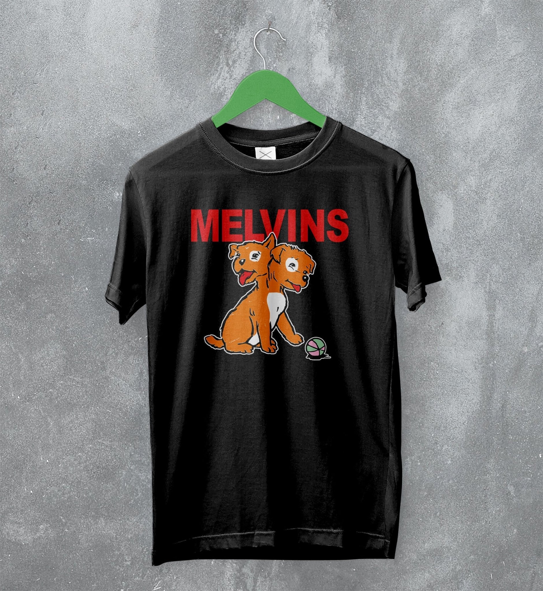 Melvins Houdini T-Shirt Two Headed Dog Shirt Sludge Metal Merch Melvins Houdini T-Shirt Two Headed Dog Shirt Sludge Metal Merch