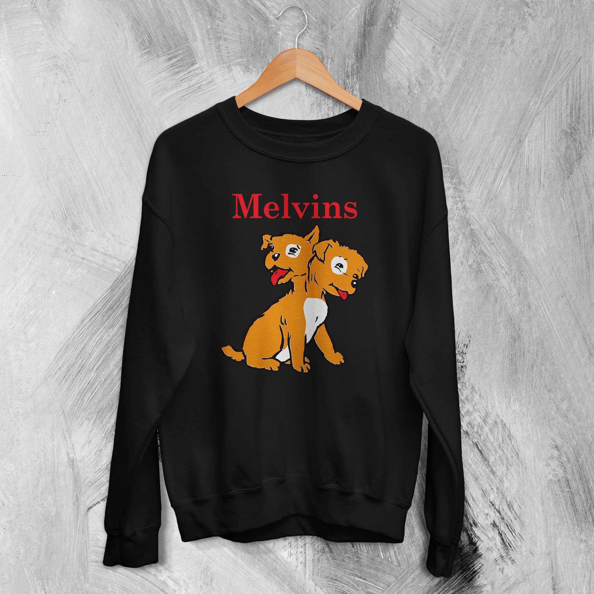 Melvins Sweatshirt Houdini Dog Album Art Sweater Grunge Band Merch Melvins Sweatshirt Houdini Dog Album Art Sweater Grunge Band Merch