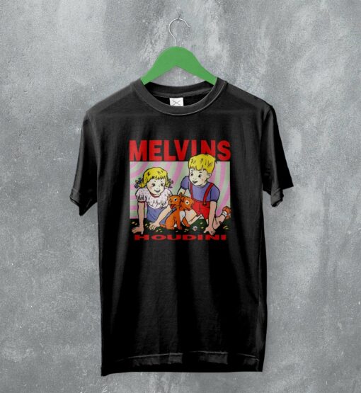 Melvins T-Shirt Houdini Album Cover Shirt Vintage Band Merch