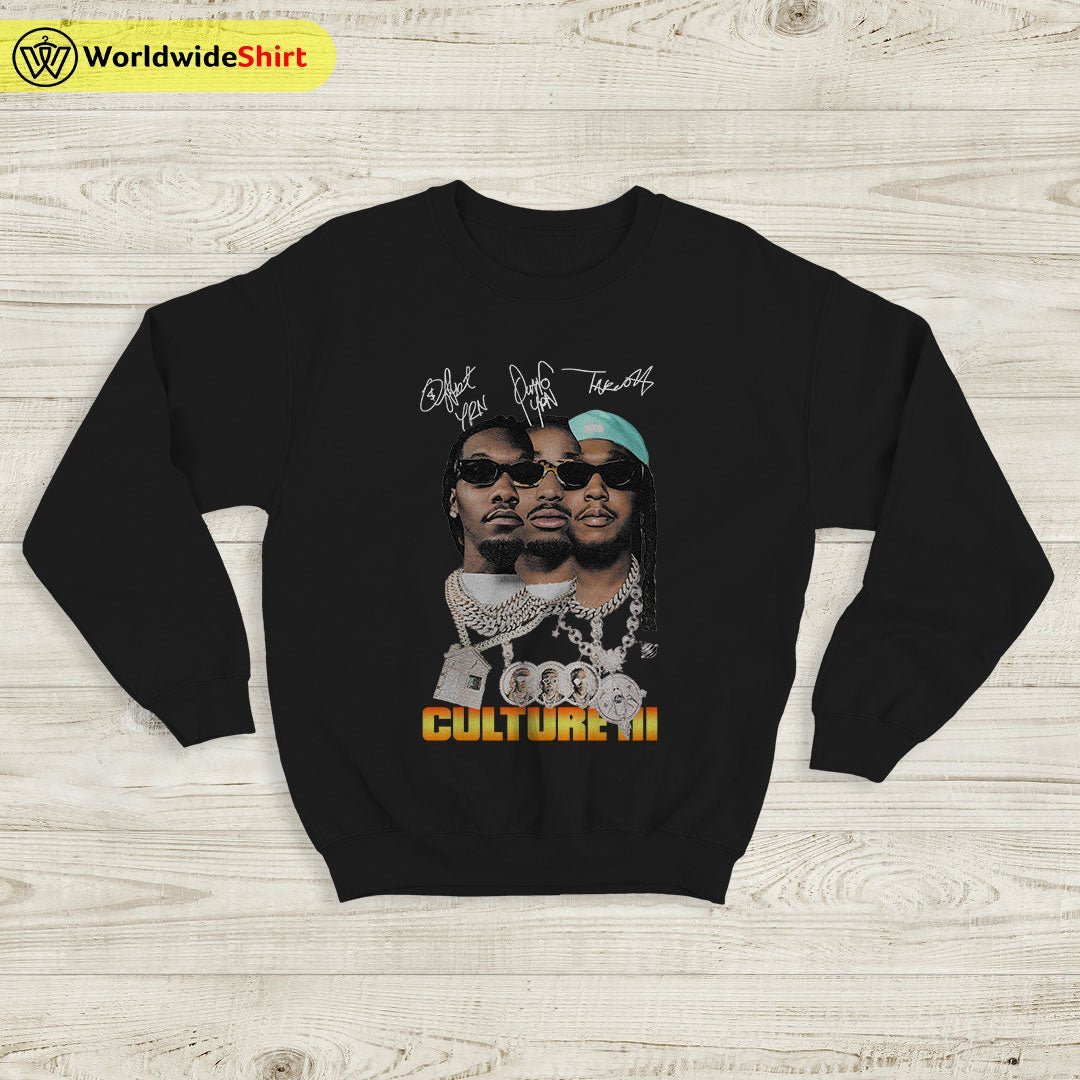 Migos Sweatshirt Migos Signature Culture III 2021 Sweater Migos Shirt Migos Sweatshirt Migos Signature Culture III 2021 Sweater Migos Shirt