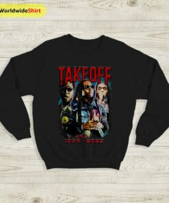 Migos Sweatshirt Takeoff Vintage 90’s Sweater Migos Shirt