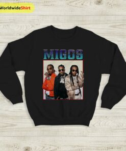 Migos Sweatshirt Vintage Raptee 90’s Sweater Migos Shirt