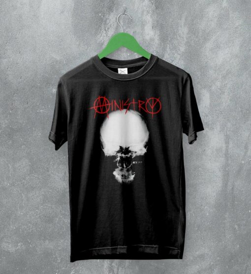 Ministry T-Shirt The Mind Is A Terrible Thing To Taste Shirt Industrial Metal Band Merch
