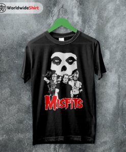 Misfits 1980 Tour T shirt Misfits Shirt Music Shirt Classic Rock Shirt