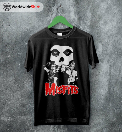 Misfits 1980 Tour T shirt Misfits Shirt Music Shirt Classic Rock Shirt