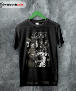 Misfits 80s Tour Poster T-shirt Misfits Shirt Classic Rock Shirt Music Shirt