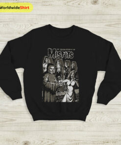 Misfits 80s Tour Sweatshirt Misfits Shirt Classic Rock Shirt Music Shirt