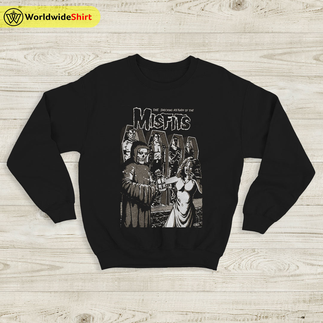 Misfits 80s Tour Sweatshirt Misfits Shirt Classic Rock Shirt Music Shirt Misfits 80s Tour Sweatshirt Misfits Shirt Classic Rock Shirt Music Shirt