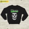 Misfits Band Logo Sweatshirt Misfits Shirt Classic Rock Shirt Music Shirt