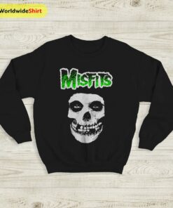 Misfits Band Logo Sweatshirt Misfits Shirt Classic Rock Shirt Music Shirt