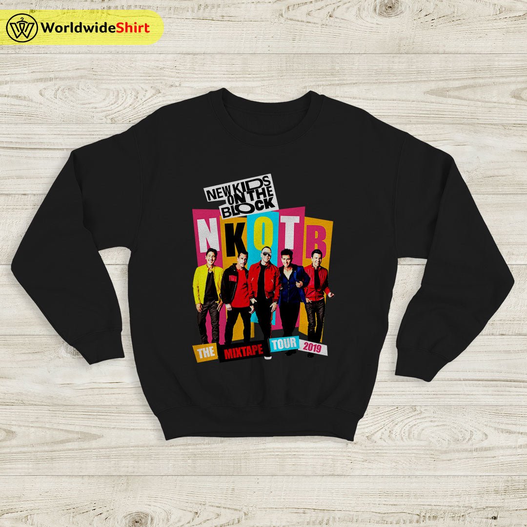 NKOTB Mixtape 2019 Sweatshirt New Kids On The Block Shirt NKOTB NKOTB Mixtape 2019 Sweatshirt New Kids On The Block Shirt NKOTB