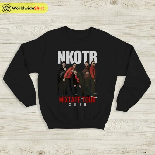 NKOTB Mixtape Tour 19 Sweatshirt New Kids On The Block Shirt NKOTB