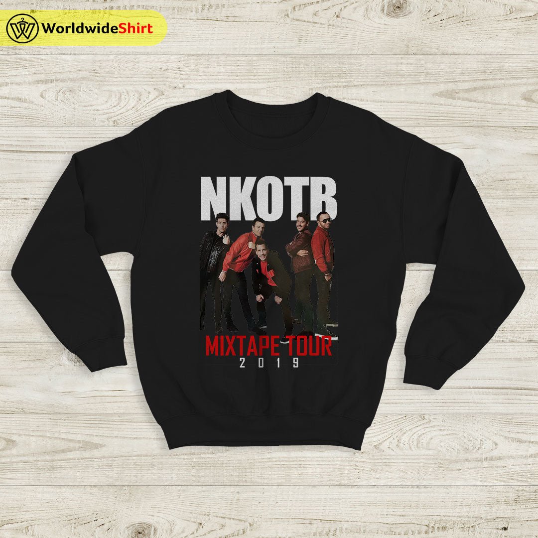 NKOTB Mixtape Tour 19 Sweatshirt New Kids On The Block Shirt NKOTB NKOTB Mixtape Tour 19 Sweatshirt New Kids On The Block Shirt NKOTB