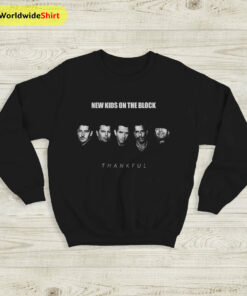 NKOTB Thankful Album Sweatshirt New Kids On The Block Shirt NKOTB