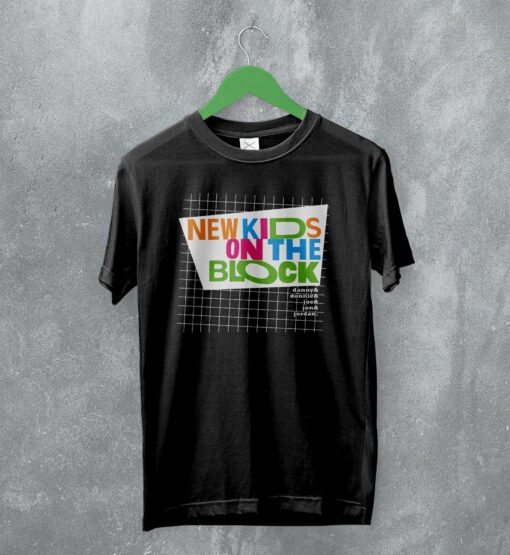 New Kids On The Block T-Shirt 80s NKOTB Boy Band Shirt Graphic Merch