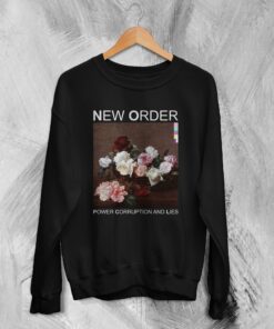 New Order Sweatshirt Substance 1987 Shirt Album Art Band Merch Sweater