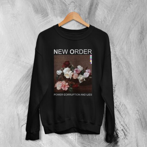 New Order Sweatshirt Substance 1987 Shirt Album Art Band Merch Sweater