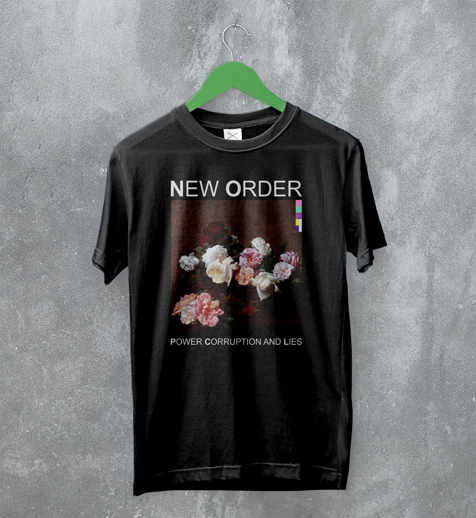 New Order T-Shirt Substance 1987 Shirt Album Art Band Merch New Order T-Shirt Substance 1987 Shirt Album Art Band Merch