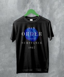 New Order T-Shirt Substance 1987 Shirt Post-Punk Band Merch