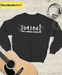 Nine Inch Nails 1990 Logo Sweatshirt Nine Inch Nails Shirt Rocker Shirt