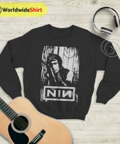 Nine Inch Nails Poster Sweatshirt Nine Inch Nails Shirt Rocker Shirt