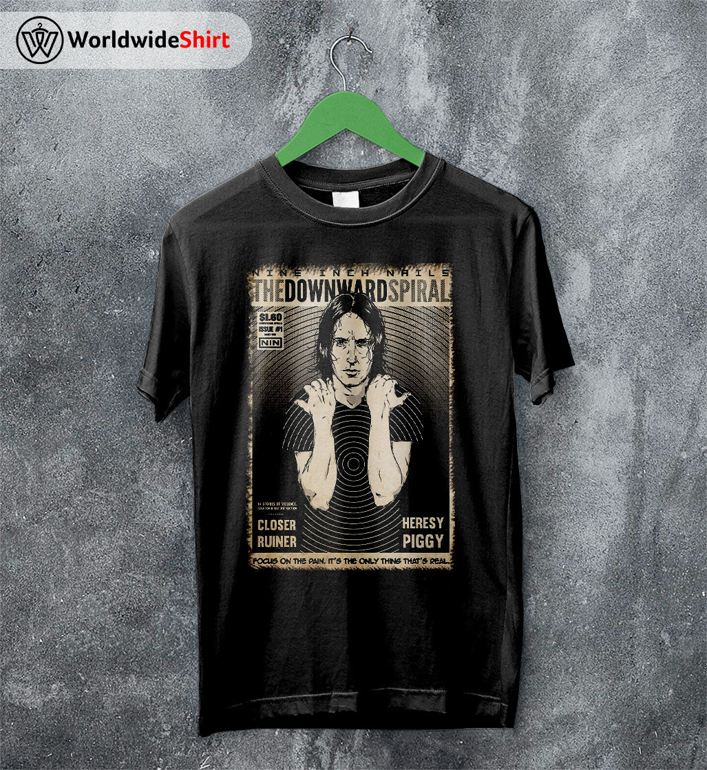 Nine Inch Nails The Downward Spiral T-Shirt Nine Inch Nails Shirt Nine Inch Nails The Downward Spiral T-Shirt Nine Inch Nails Shirt