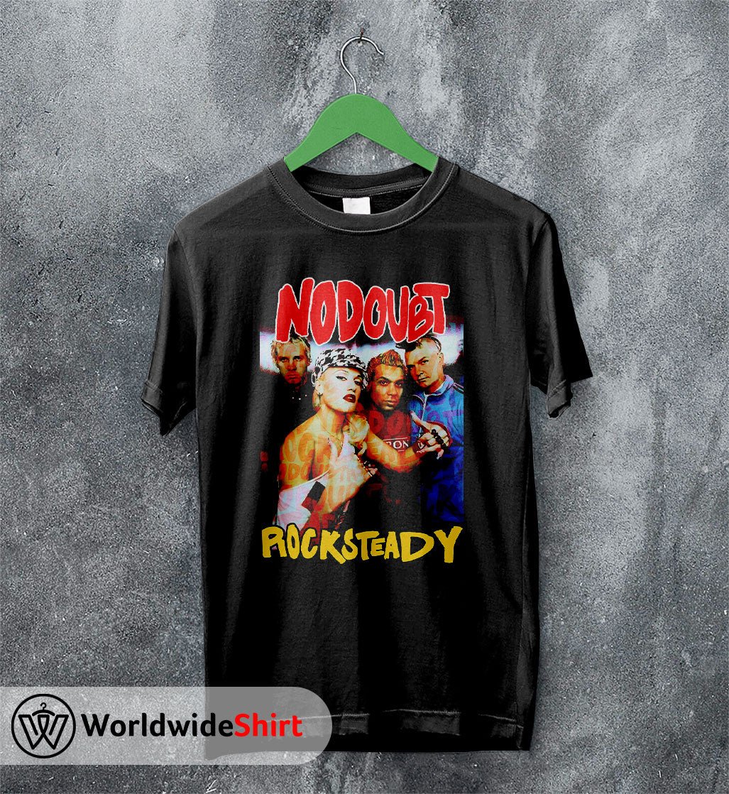 No Doubt Rock Steady Tour T shirt No Doubt Shirt Music Shirt No Doubt Rock Steady Tour T shirt No Doubt Shirt Music Shirt