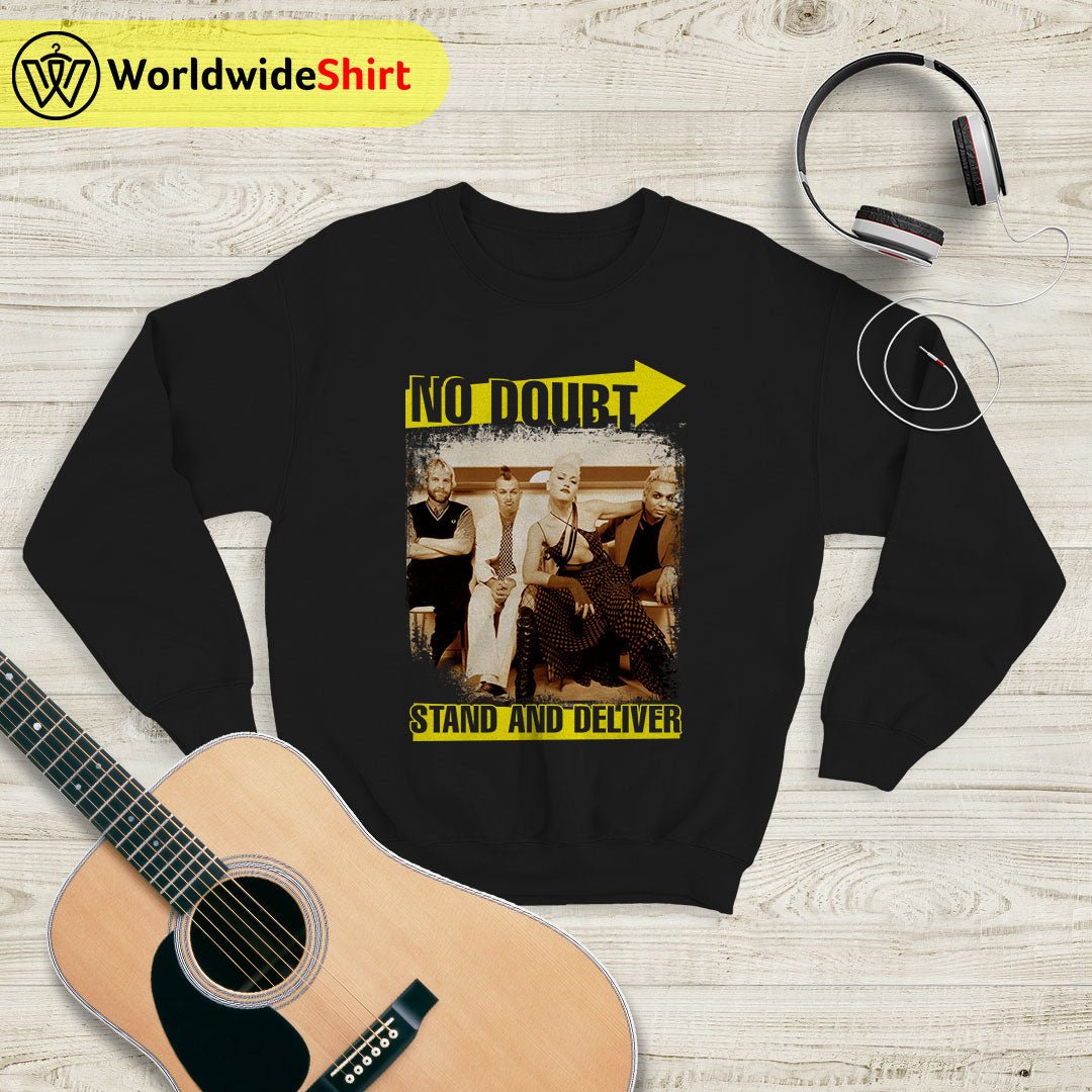 No Doubt Stand and Deliver Tour Sweatshirt No Doubt Shirt Music Shirt No Doubt Stand and Deliver Tour Sweatshirt No Doubt Shirt Music Shirt