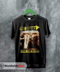 No Doubt Stand and Deliver Tour T shirt No Doubt Shirt Music Shirt