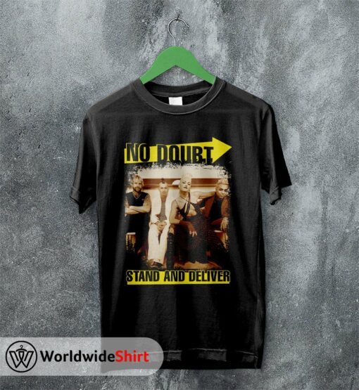 No Doubt Stand and Deliver Tour T shirt No Doubt Shirt Music Shirt