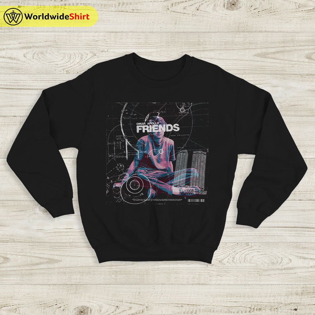 Omar Apollo Friends 2019 Sweatshirt Omar Apollo Shirt Music Shirt Omar Apollo Friends 2019 Sweatshirt Omar Apollo Shirt Music Shirt