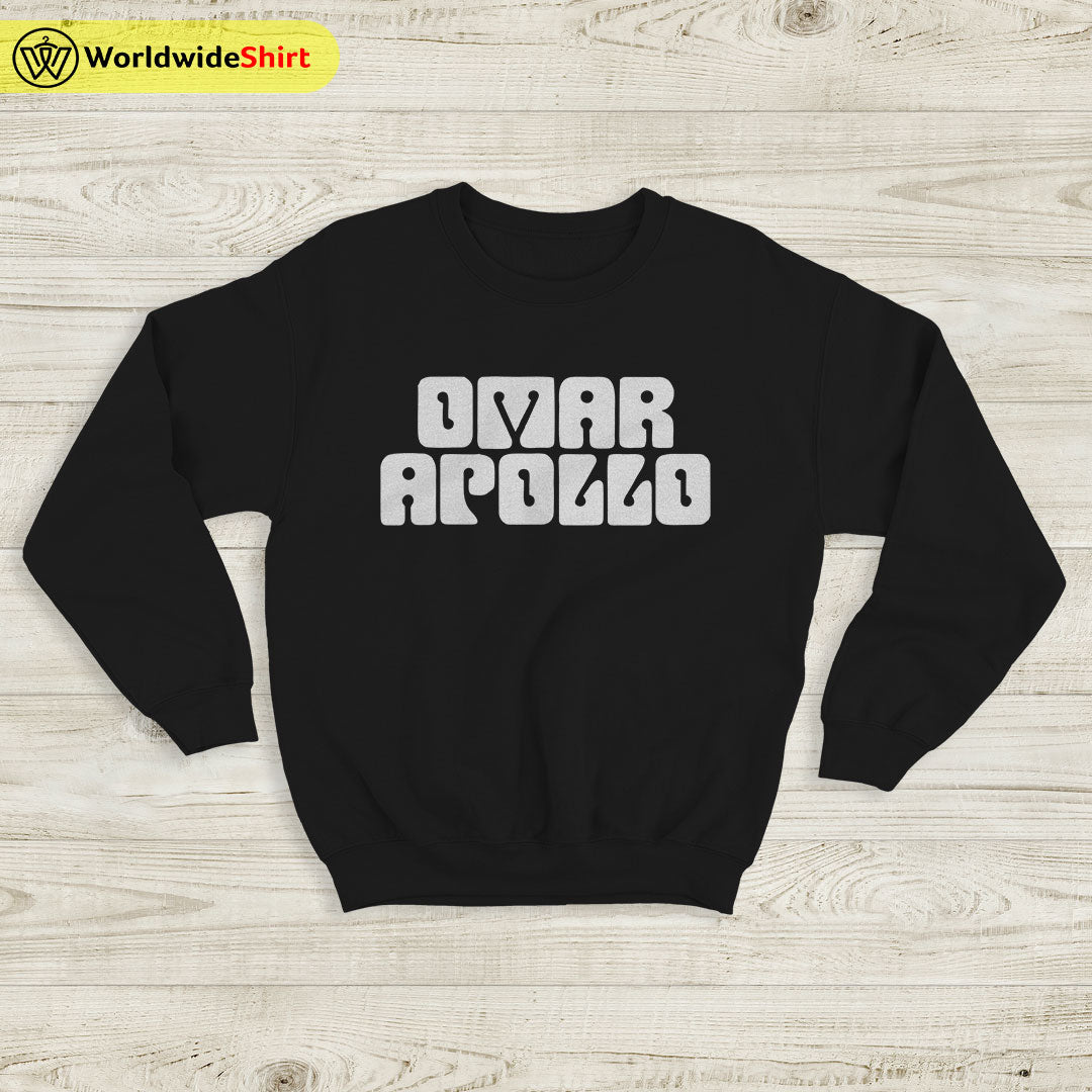 Omar Apollo Logo Sweatshirt Omar Apollo Shirt Music Shirt Omar Apollo Logo Sweatshirt Omar Apollo Shirt Music Shirt
