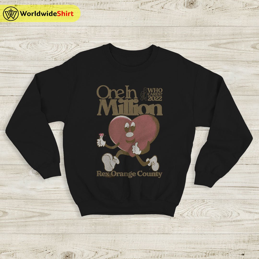 One In A Million Sweatshirt Rex Orange County Shirt ROC Shirt One In A Million Sweatshirt Rex Orange County Shirt ROC Shirt