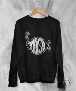 Phish Sweatshirt American Rock Logo Sweater 90s Band Merch